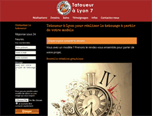 Tablet Screenshot of carnabytattoo.com